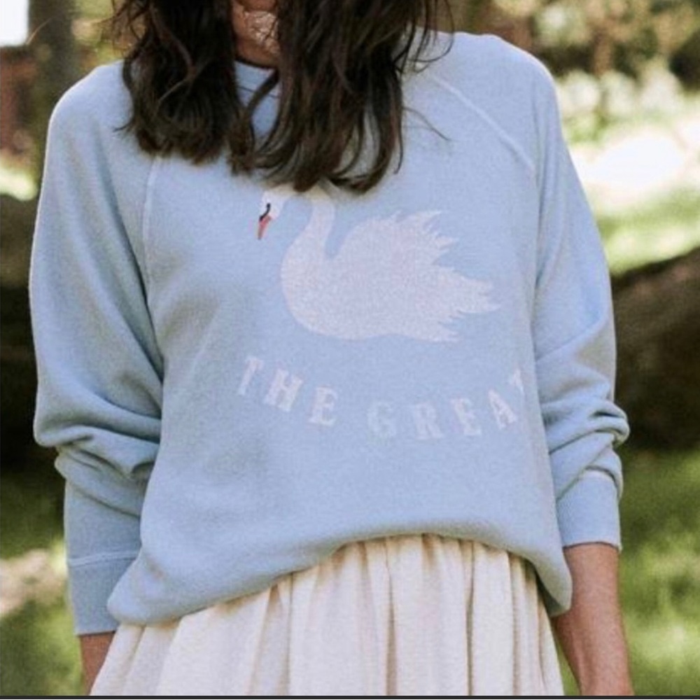 The Great. College sweatshirt size 1